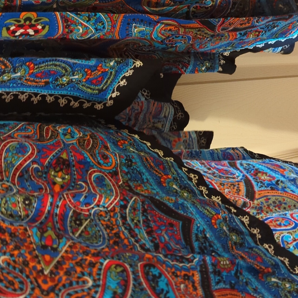 Paisley Scarf Halter Dress - Picture 3 of 4